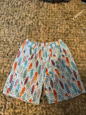 *NWT* MACARON+ME Surfboard Print Lounge Shorts size S 7/8